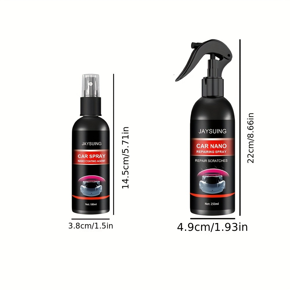 Nano Spray Pour Réparation Des Rayures De Voiture, Agent De Pulvérisation  Anti-rayures, Vernis De Peinture Automobile, Agent De Revêtement De Verre