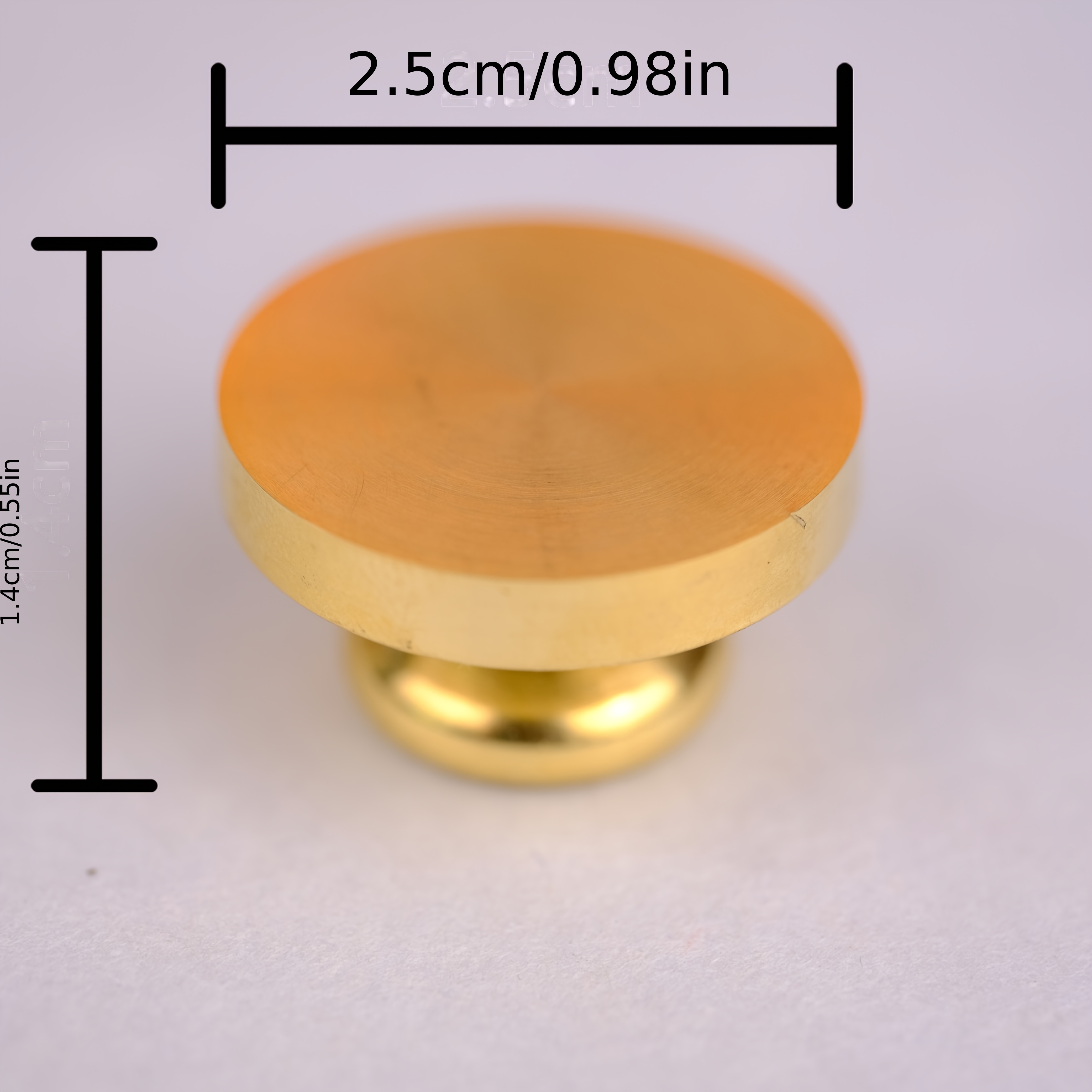 Brass Stamp Head with Creative Flower Pattern Design