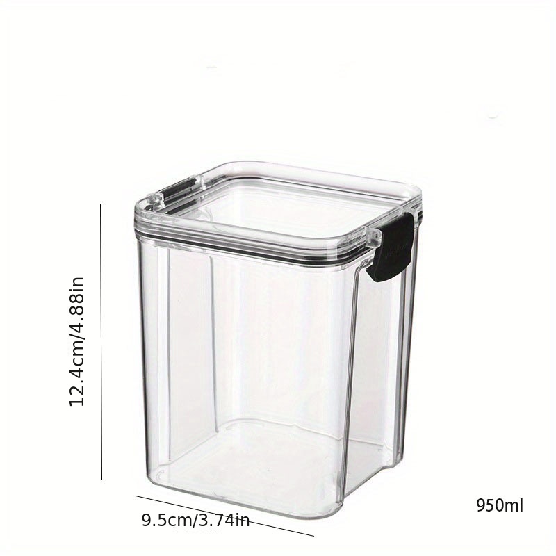 10/17Pcs Food Storage Container With Lid, Food Grade, Non-toxic, Airtight  Crisper, Microwave And Dishwasher Safe For Fruit, Vegetable, Grain Storage