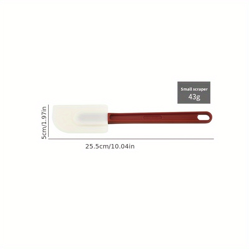 Commercial High-temperature Kitchen Silicone Spatula For Cream, Jam, Salad Mixing And Cake Smoothing
