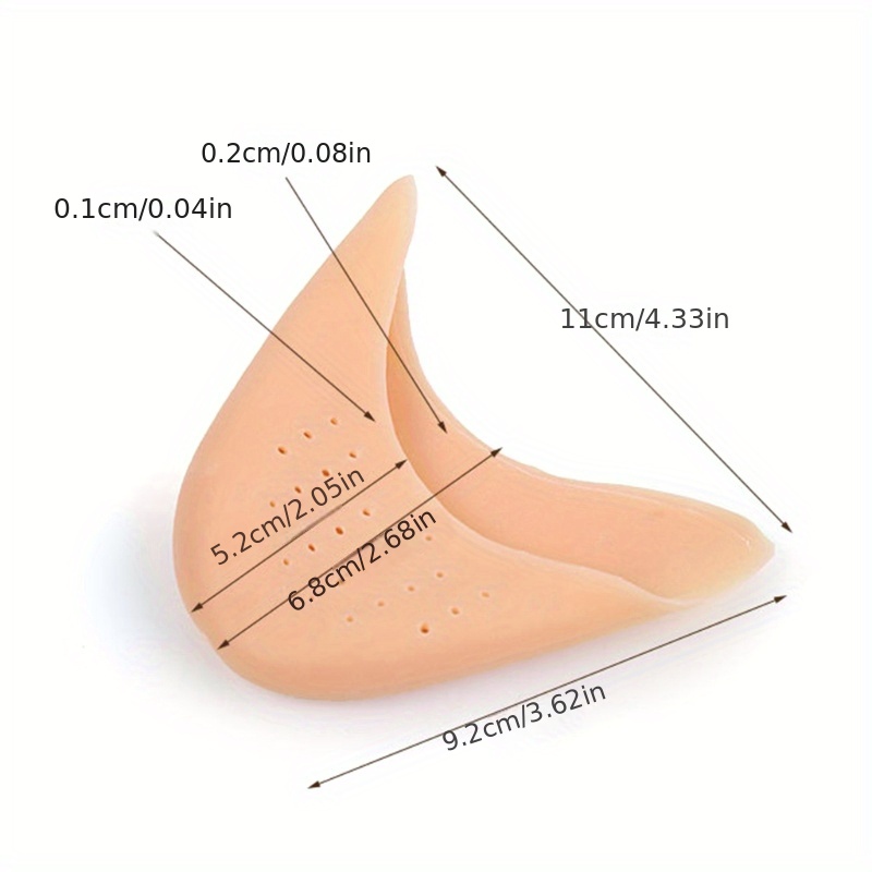 1 Coppia Proteggi Dita In Silicone I Piedi Cuscinetti Dita - Temu Italy