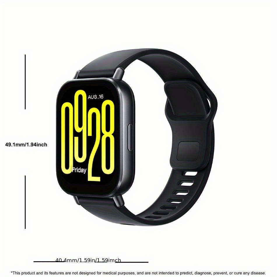 Versión Xiaomi Watch Active Pantalla LCD de cm por Bluetooth,  140+ deportivos, batería de Smartwatch Mi, r