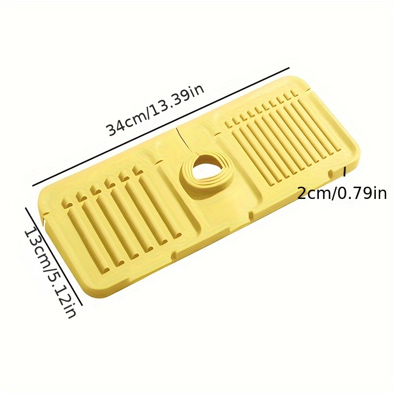 Drain Pad Heightened Slope Drain Pad Faucet Sink Anti splash - Temu