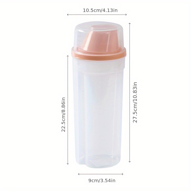 TEMU 1000ml/1500ml Pet Food Storage Container, Moisture-proof Can For Cat Food And Pet Snacks