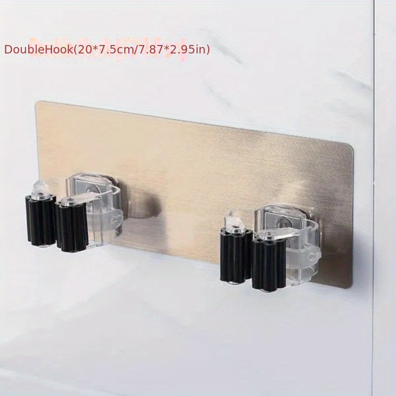 1pc Organizador Fregonas Montado En Pared Colgador Cepillos - Temu Chile