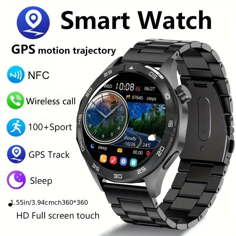 Gps Smart Watch - Temu