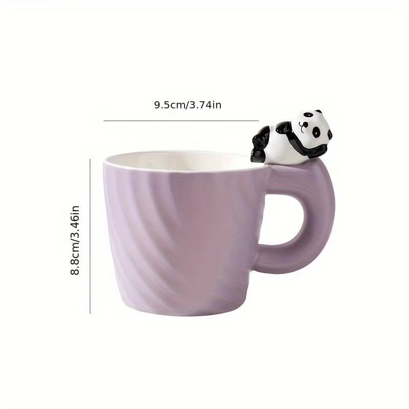 1 Tazza Simpatico Panda In Ceramica Regalo Natale Halloween - Temu Italy