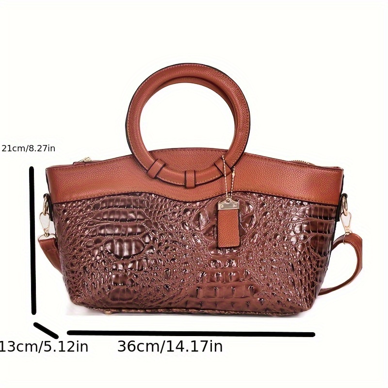 Crocodile Pattern Belt for Bags Adjustable Thin Long Bag Shoulder Strap  Brown Coffee black 120CM - AliExpress