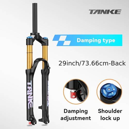bike fork rebound adjustable mtb air front suspension 26 27 5 29 inch 120 quick release fork bicycle additions