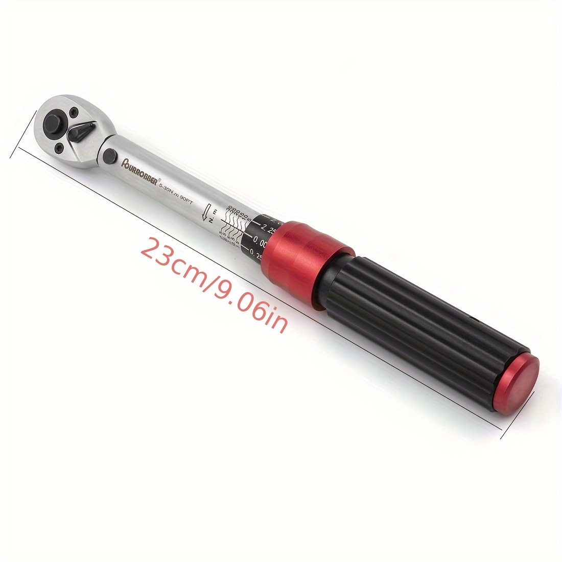 Torque Wrench 1/4-inch Drive, Click Dual-Direction Adjustable