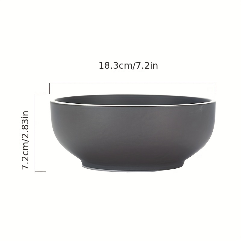 Ceramic Wide Round Plate Pasta Italian Bowl Hot Dish Meal - Temu