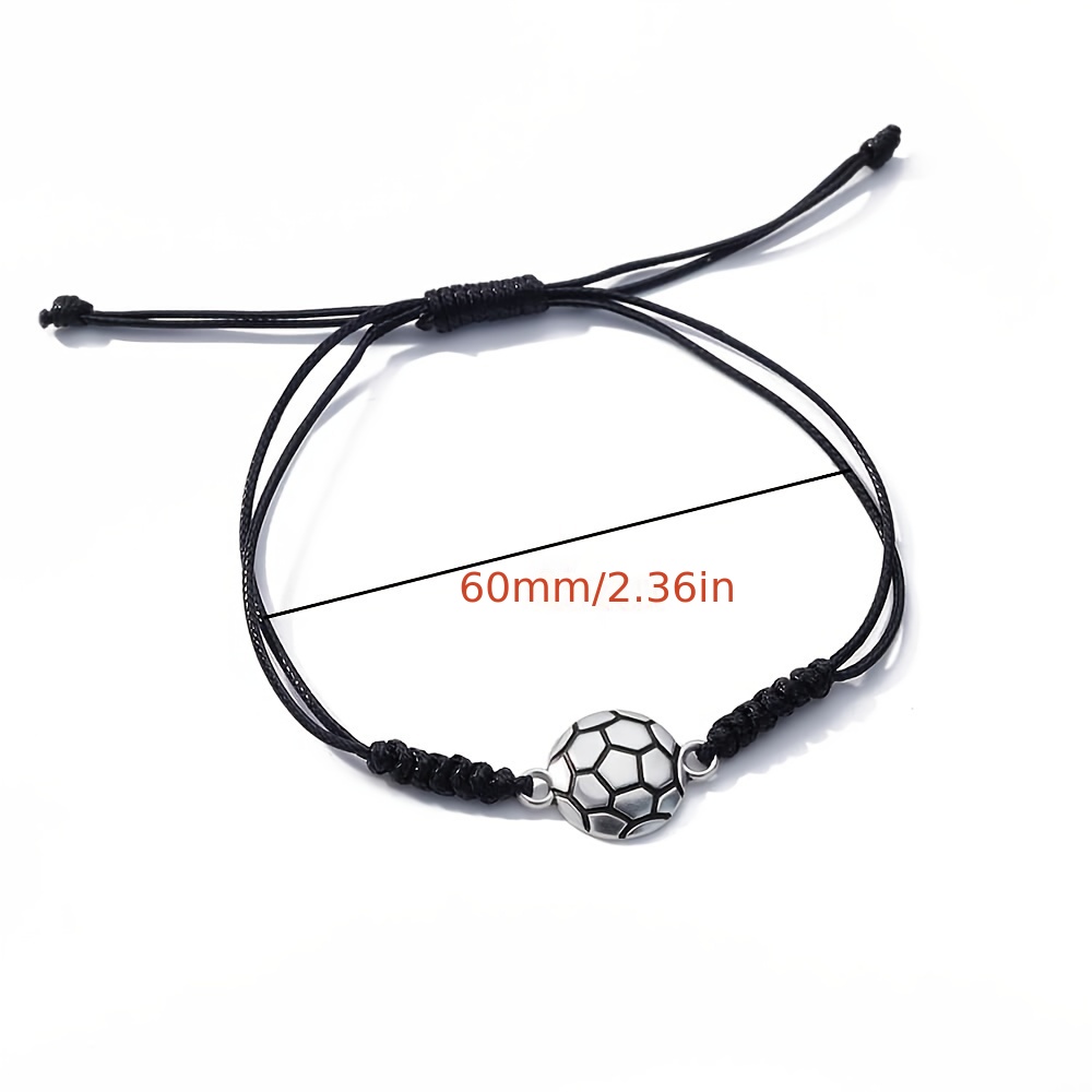 Dropship Sports Theme Charm Bracelets; Basketball Football Baseball  Volleyball Bracelet Adjustable Inspirational Sports Beads Ball Bracelet  With Charm For Teens Students Adults Outdoor Gift to Sell Online at a Lower  Price