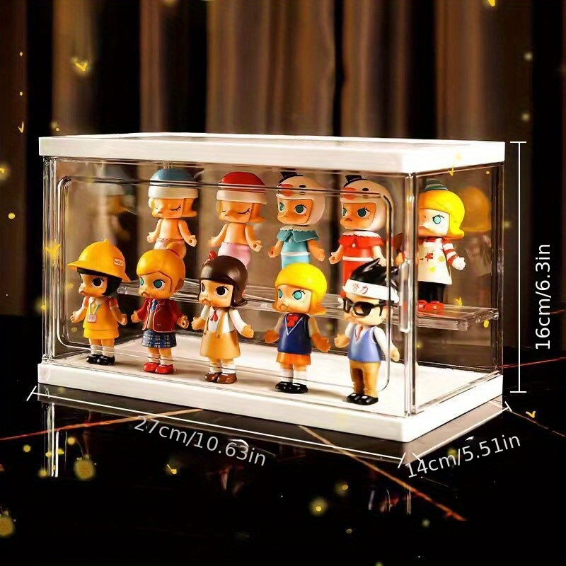 Clear Display Box, Doll Display Storage Case, Stackable Show Case, Garage  Kits, Action Figures, Collectibles, Toys, Cosmetics