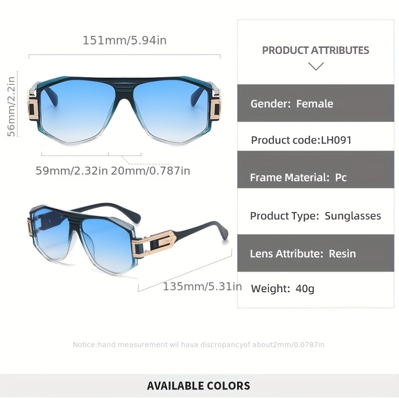 Mens Small Frame Polarized Sunglasses Trendy Street Style Fashion