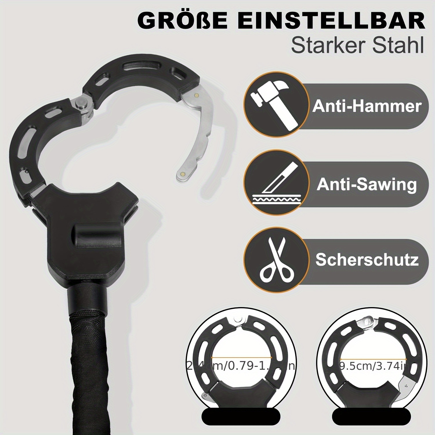 electric scooter lock e scooter schloss schloss e scooter - Temu Germany