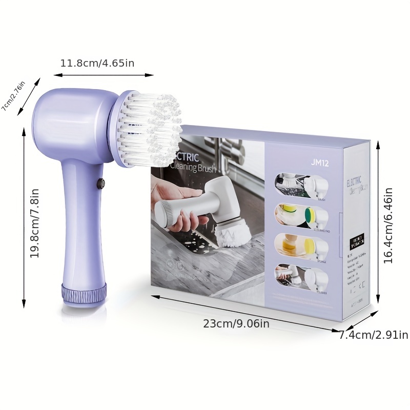 7-in-1 Electric Cleaning Brush Multifunctional Handheld Kitchen – Provain  Shop