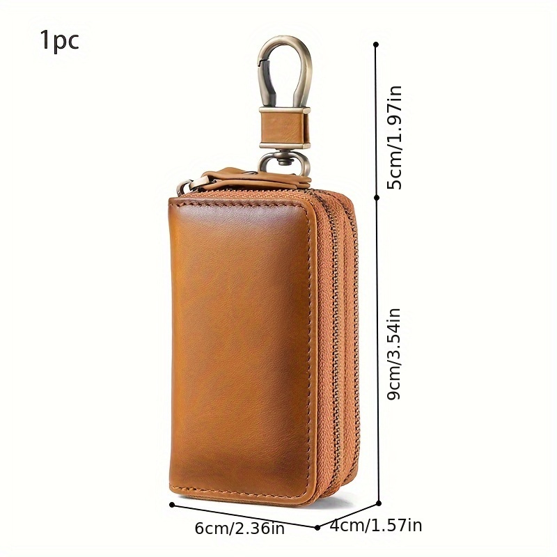 Real Leather key case leather key holder leather key wallet for 6