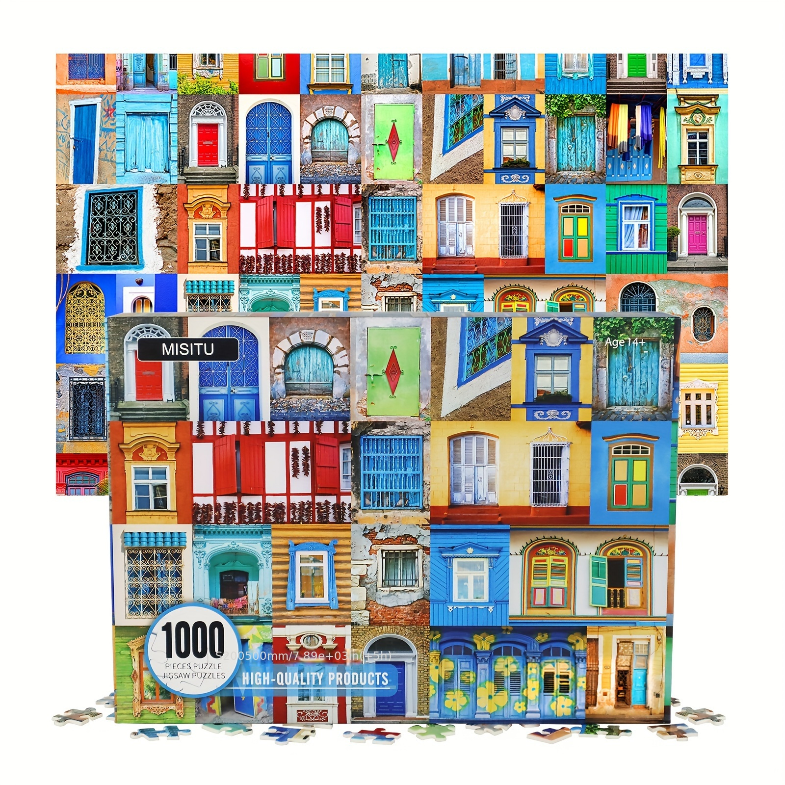 Adult Jigsaw Puzzle 1000 Pièces Paysage Architecture - Temu France