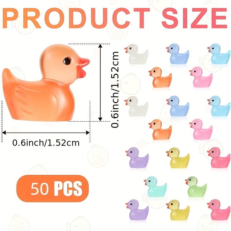 Mini Ducks Tiny Duck Figurines Bulk For Miniature Dollhouse - Temu United  Arab Emirates