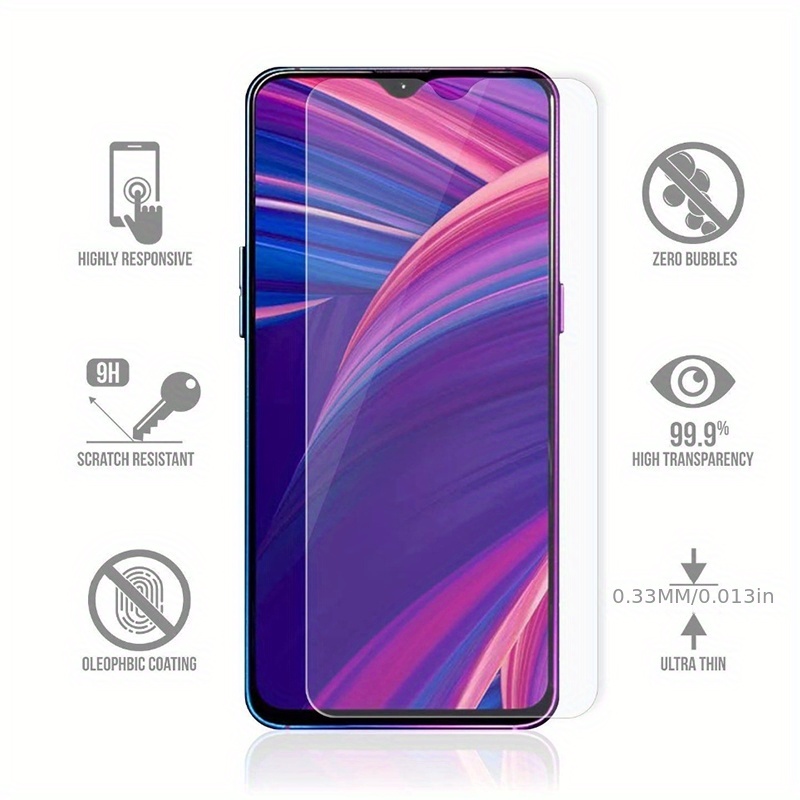 2 Pack] Verre trempé Samsung Galaxy A40 (5.9), Protecteur d'écran