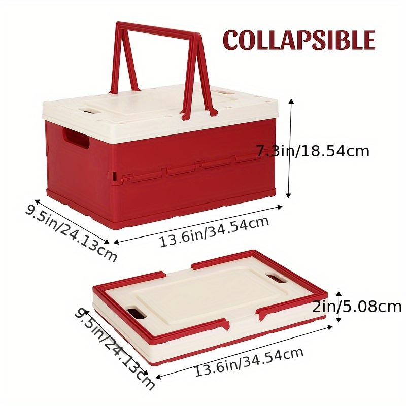Foldable Building Block Toy Storage Box Organizing Basket