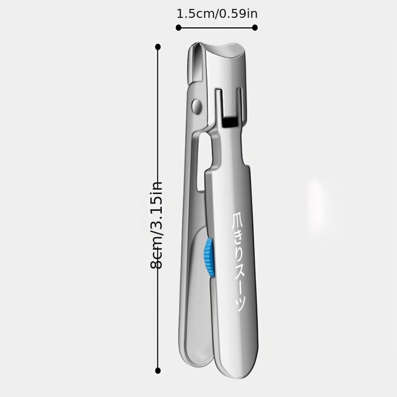 LIJIU® Nail Clipper, Wide Blade Large Nail Cutter, Titanium Plated, Extra  Sharp & Heavy Duty Toenail Clippers for Thick Nails or Tough Fingernail 