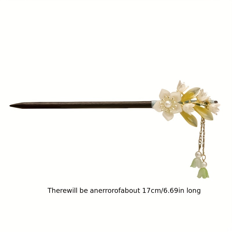 Elegant Ancient Style Acetic Acid Hairpin, Simple Modern Tassel