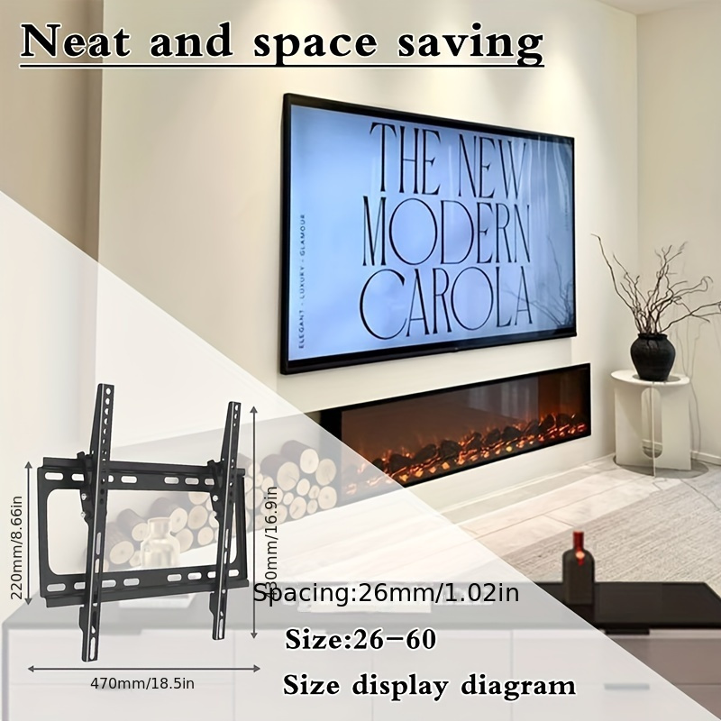 Soporte de TV de suelo con soporte giratorio para pantallas planas LED LCD  de 32 a 75 pulgadas, televisores curvados de hasta 110 libras, soporte de