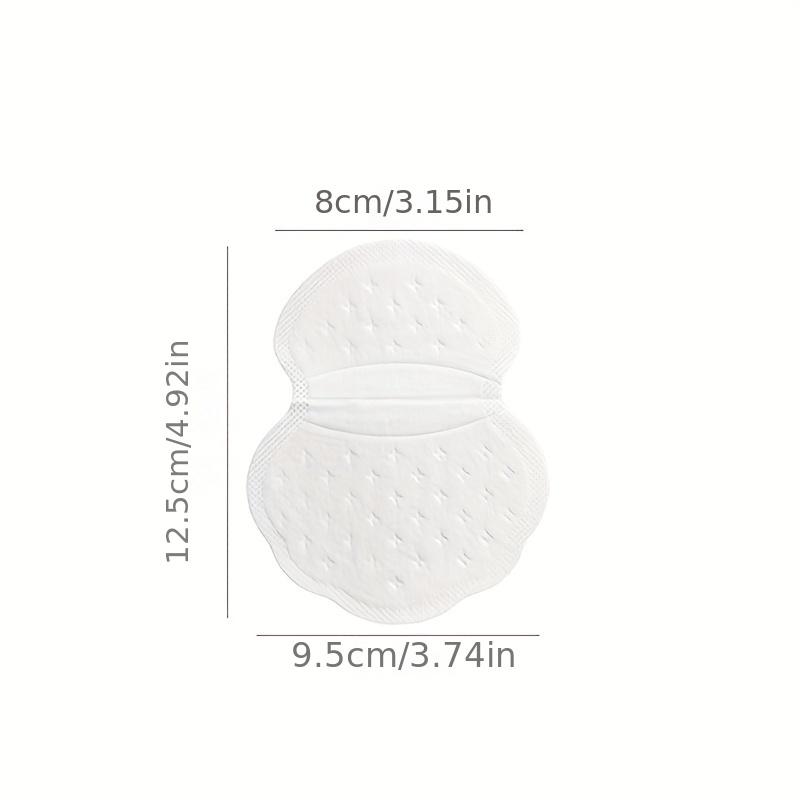 10 pcs Antiperspirant Sweat Pads for Underarm Protection