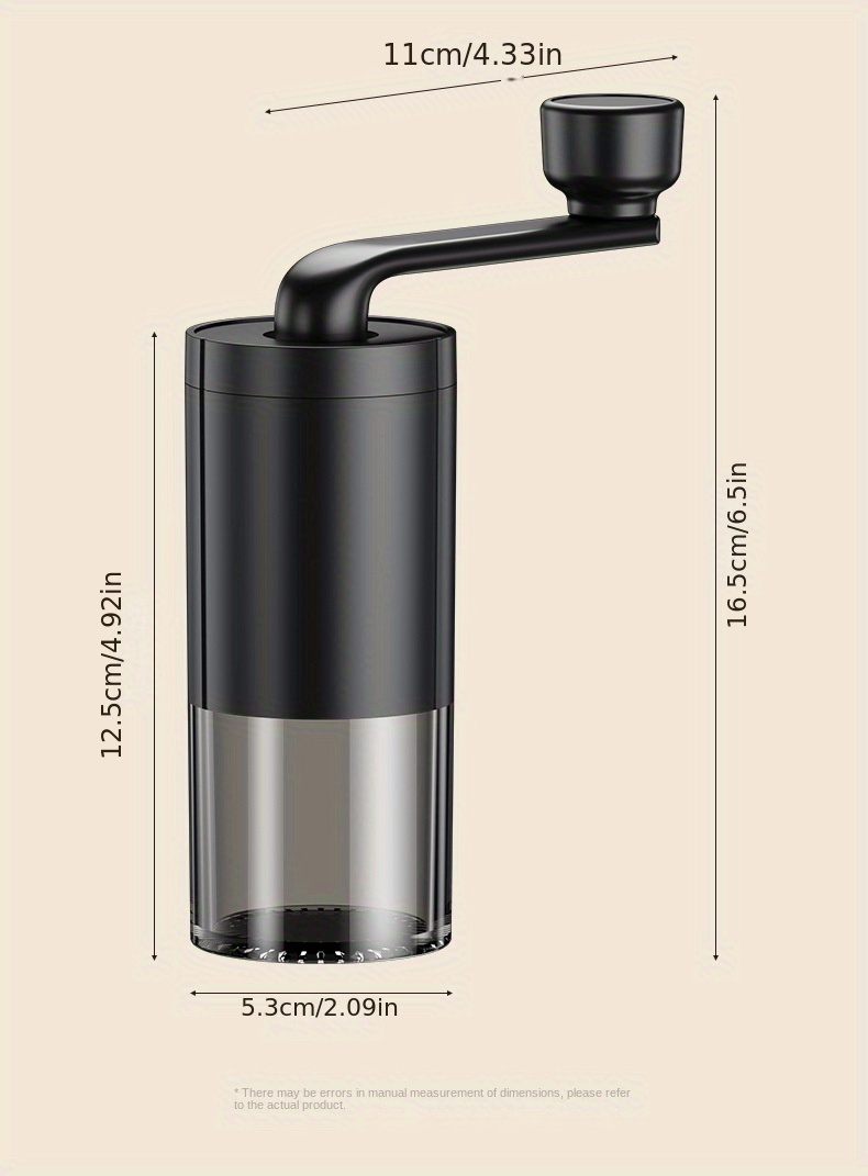 popular   1pc adjustable ceramic core hand coffee grinder portable manual brewing machine for   flavor ideal for home and camping details 15