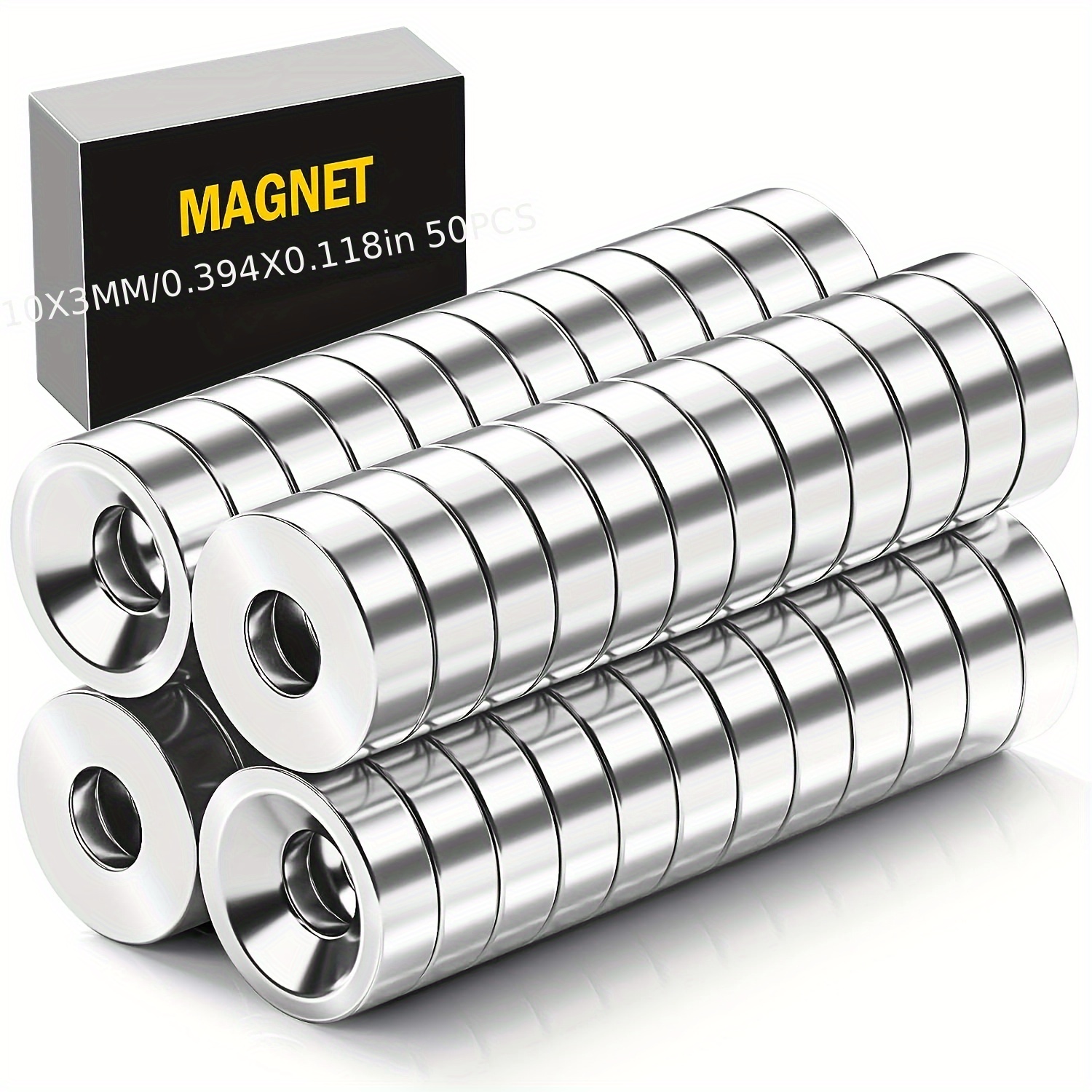 20pcs of Super Strong Neodymium Magnets - 10x2mm - Perfect for