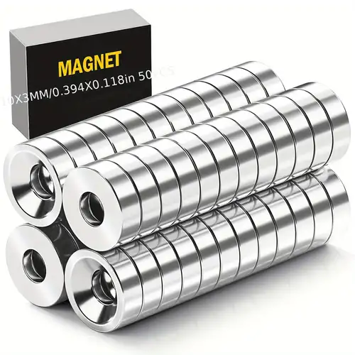 Neodymium Magnets Industrial Strength Round Base Small Rare - Temu