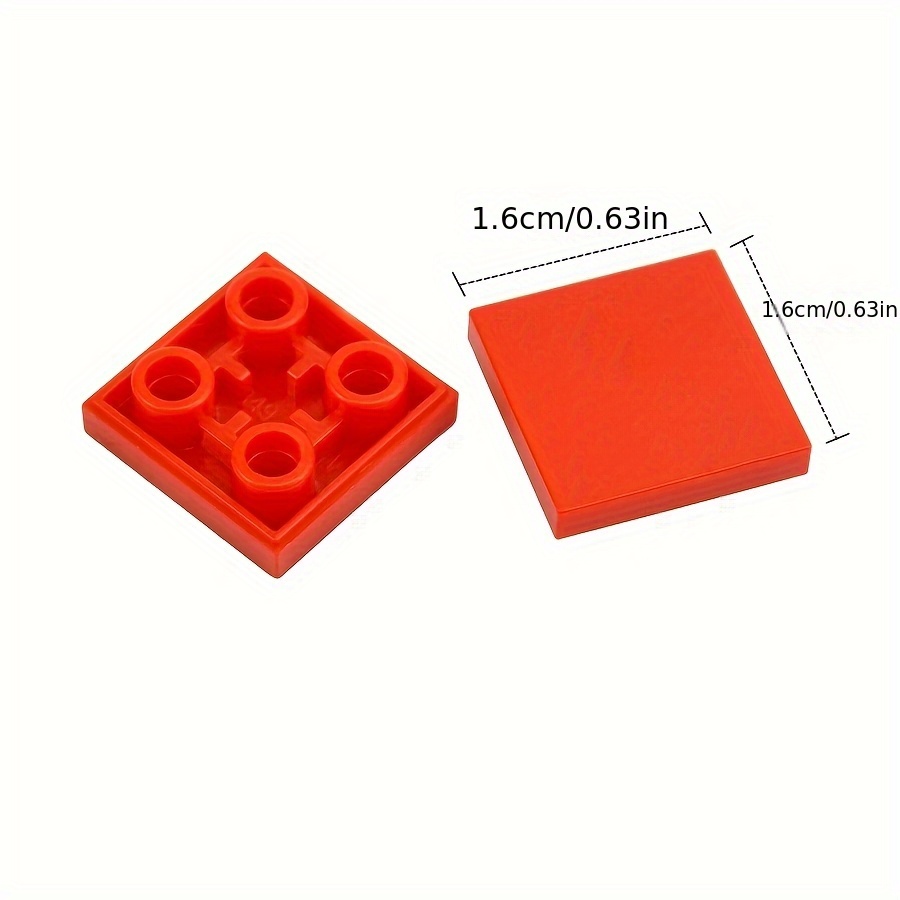 50pcs Smooth 2X2 Inverted Building Blocks DIY Toy Bricks Compatible 11203