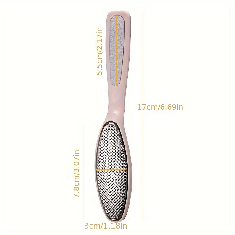 High-quality Double-headed Stainless Steel Foot Scrubbing Board - Remove  Dead Skin, Calluses, And Horny Toenails