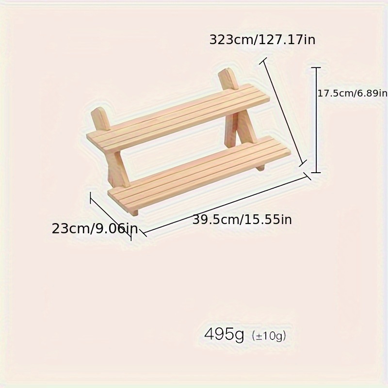 Espositore 3 Livelli In Legno Forhandy - Per Gioielli E Decorazioni - Foto 9