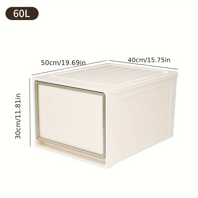 Plastic Box 18 Qt Clear Storage Boxes for Storage Organizer Accessory  Organizing Clothes Transparent Container Home Organization - AliExpress