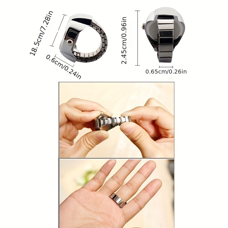 Men's Retro Ring Quartz Watch Rings
