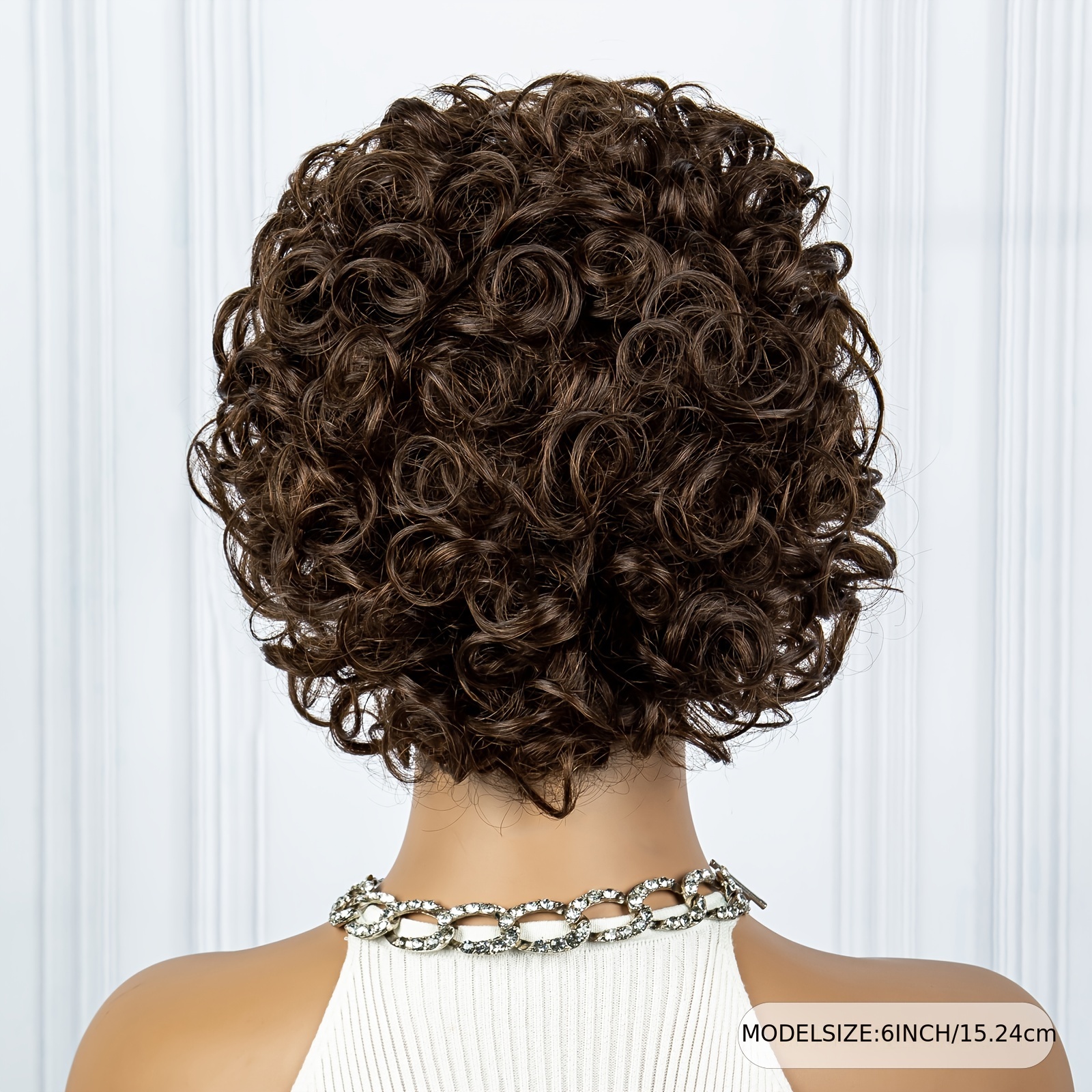 Short Pixie Cut Wig Women Pixie Wig Short Curly Afro Temu