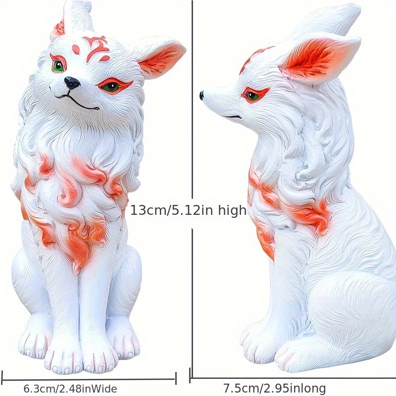 fox ornament long haired nine tailed fox succulent - Temu