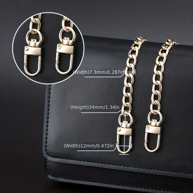 Golden Bag Chain Replacement Bags Strap For LV Women's Bag Metal Extension  Chains Underarm Crossbody Shoulder Belt Accessories - AliExpress