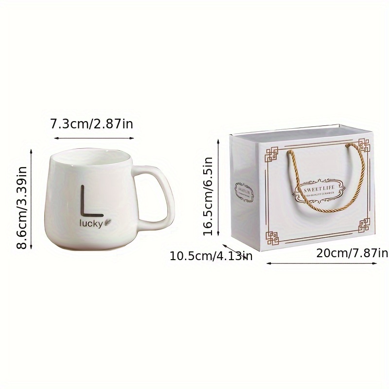 Lucky Cup And Warmer Set - White
