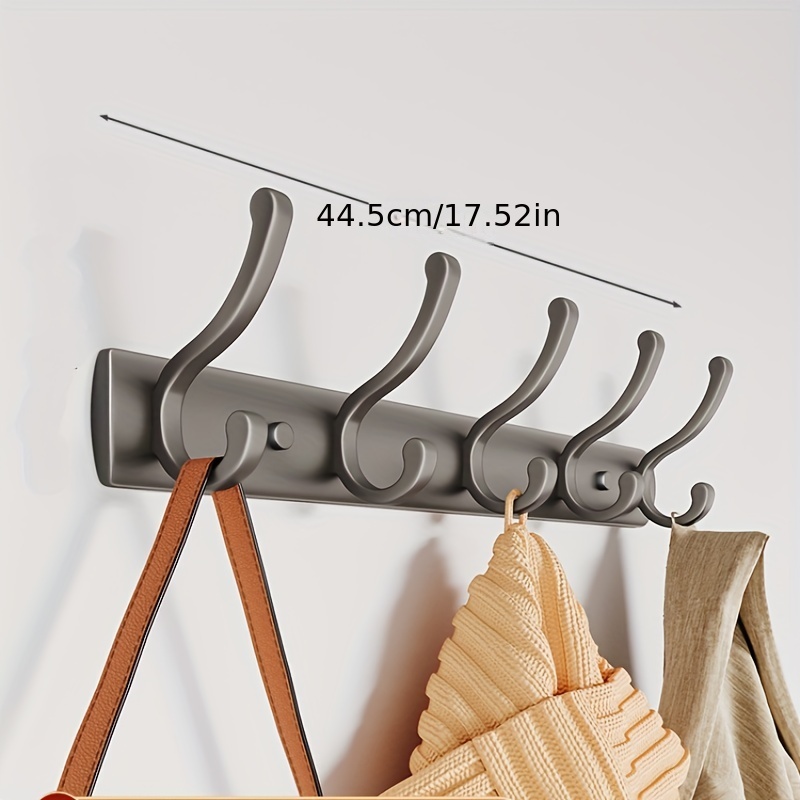 3 slot Wall Mounted Coat Rack Metal Dots Coat Hooks Jacket - Temu