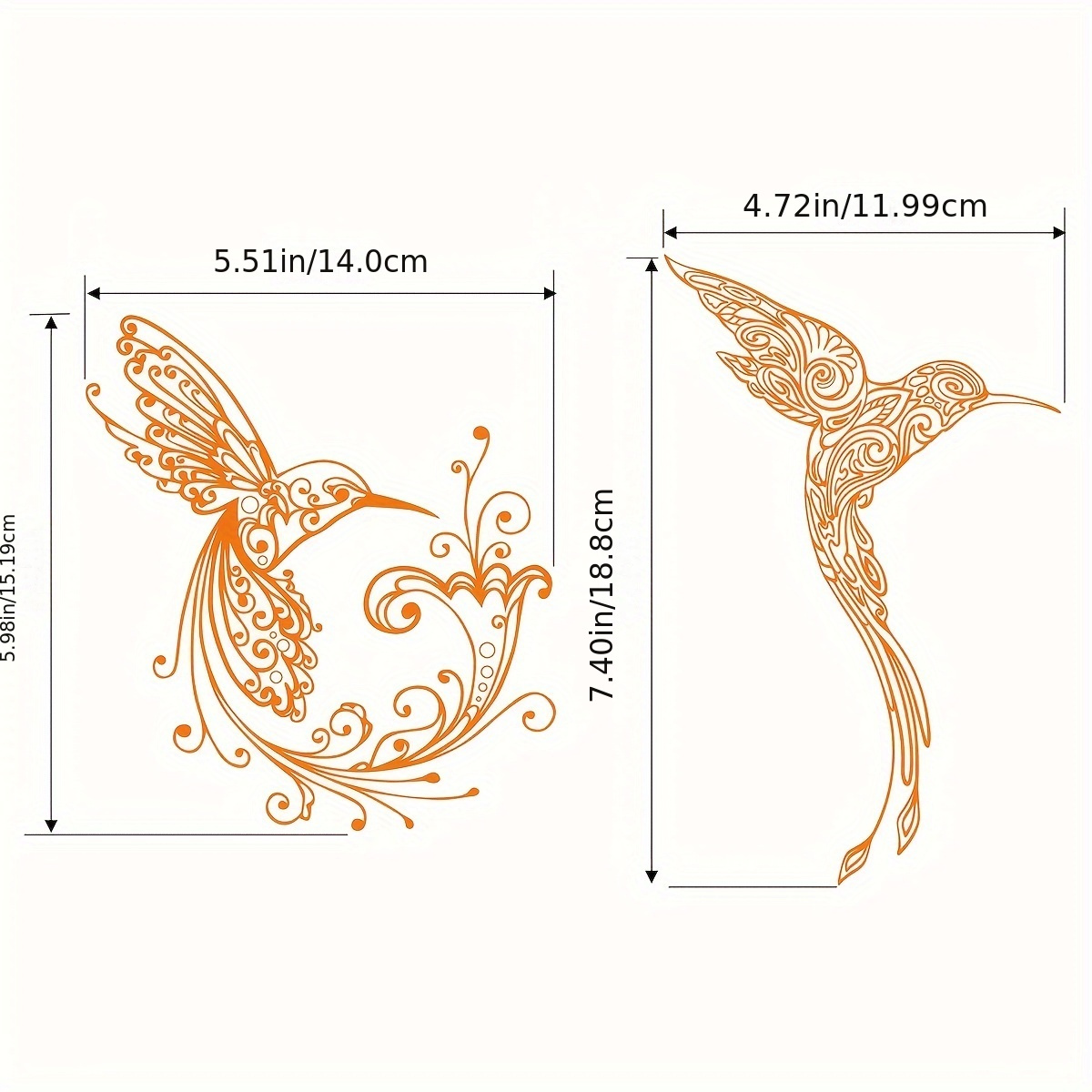 Alinacraft Hummingbird Silkscreen Stencil Reusable - Temu Australia