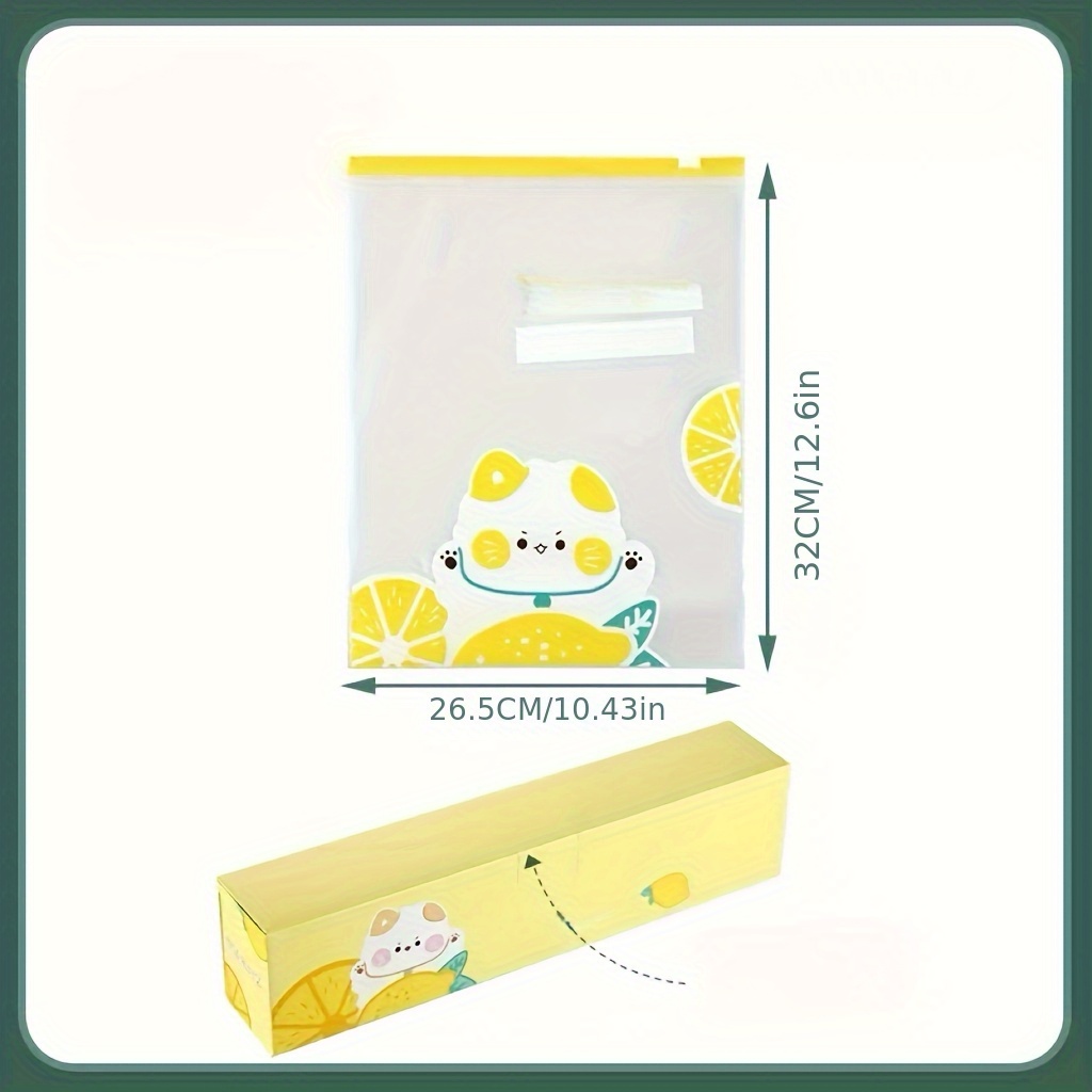 Image of Zipper-style Refrigerator Special Sealing Food Preservation Bags, Thickened Food-grade Plastic Sealing Bags