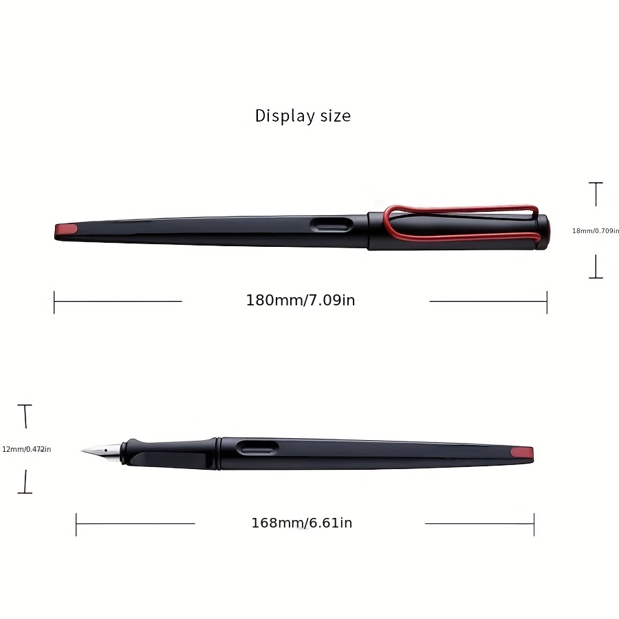 LAMY joy Calligraphy Fountain Pen - Black & Red