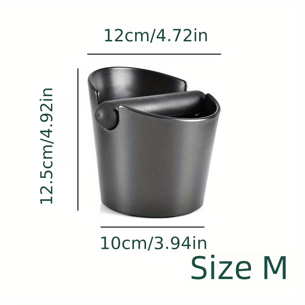 Coffee Grounds Bucket, Coffee Knock Box, Espresso Grounds Knock Box, Coffee  Powder Knocking Ground Box, Semi-automatic Coffee Machine Accessories  Desktop Grounds Basin, Coffee Accessories - Temu