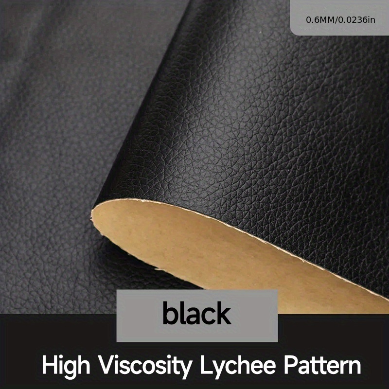 Black Dark Brown Leather Tape Self Adhesive Leather Repair - Temu