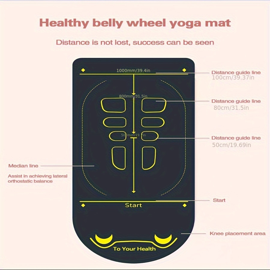 

1pc Abdominal Kneeling Pad, Pad , Suitable For Gym ,