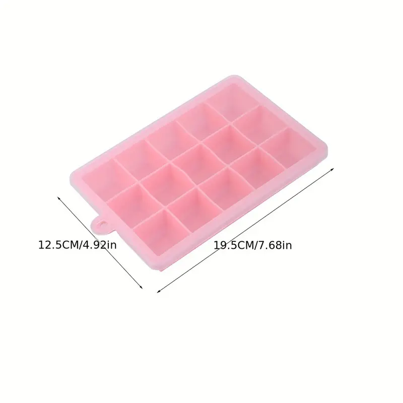Souper Cubes 1 Cup Silicone Freezer Tray With Lid