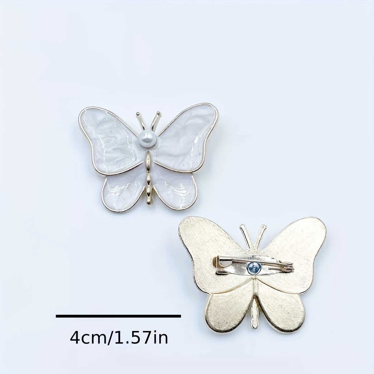 Butterfly Pin Blue 1